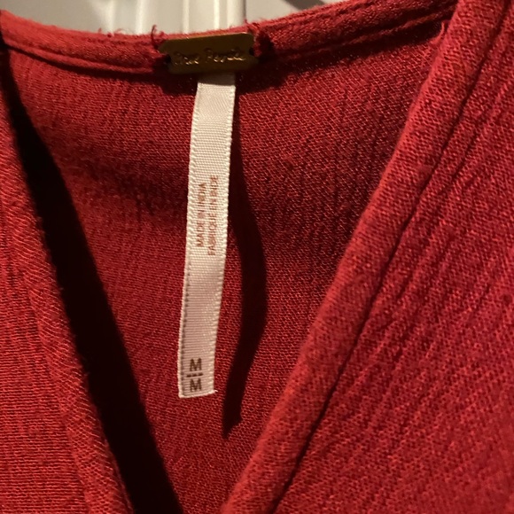 Free People Flared Sleeve Mini Dress - Picture 5 of 7